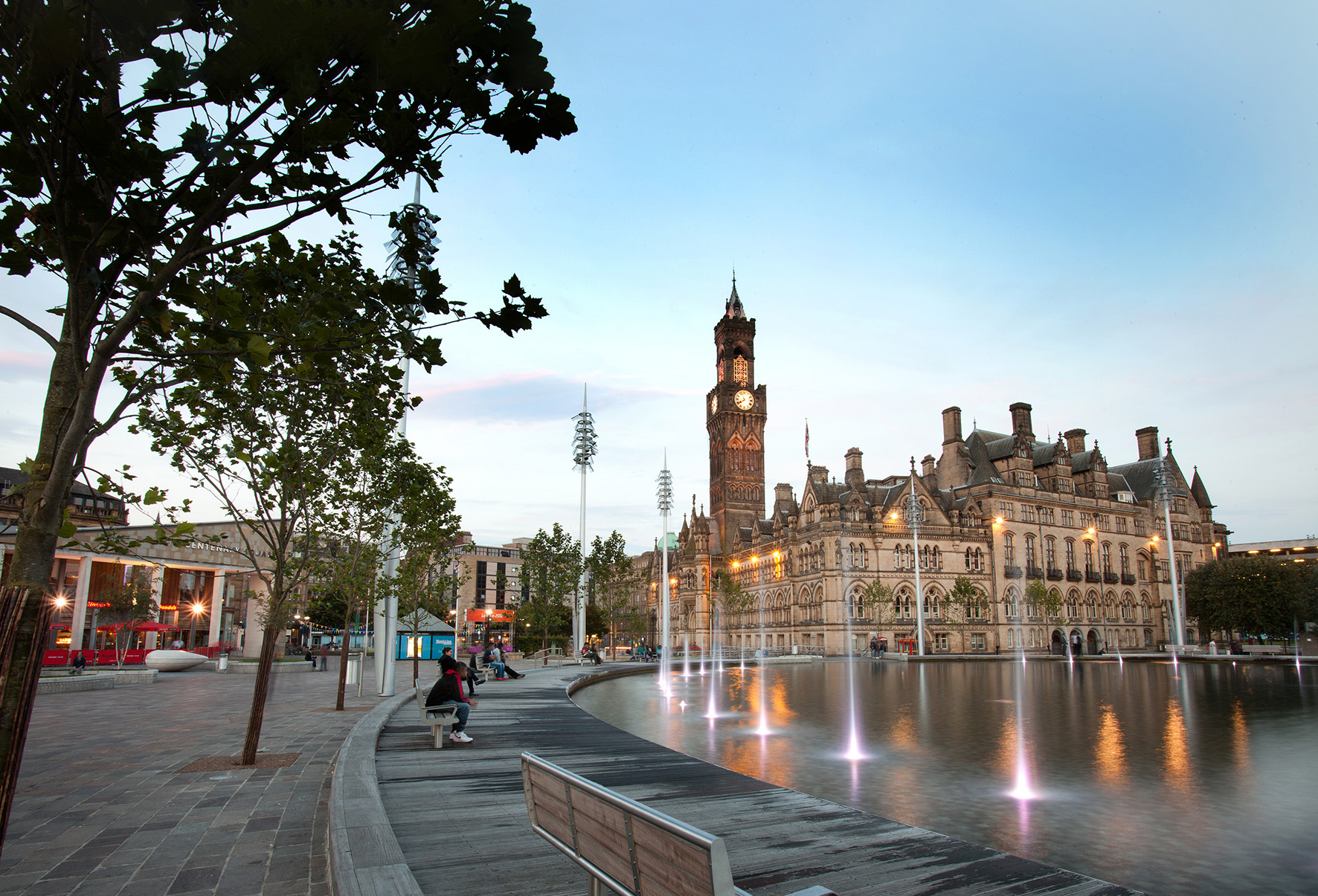 Bradford City Park and City Hall